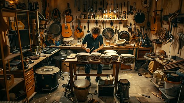 Batterie sur mesure : l'excellence française en percussion