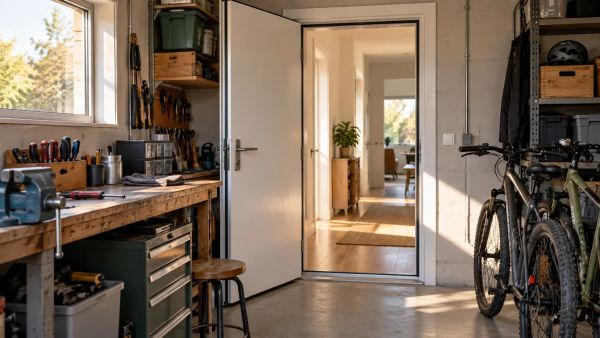 Top portes isolantes pour séparer garage et maison